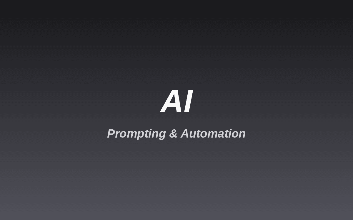 Belajar AI & Otomatisasi